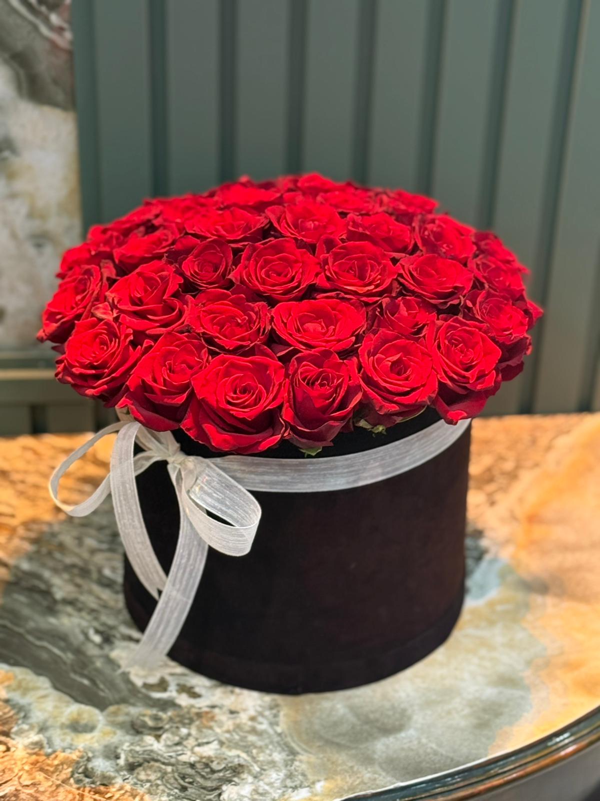 Canlı Gül Kız İsteme Kutusu